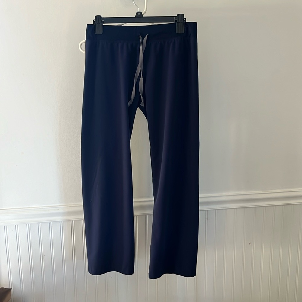 Navy Blue Figs Scrub Pants